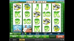 Tennis Stars Slot View