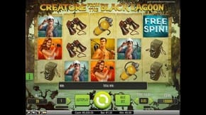 Creature from the Black Lagoon Slot View