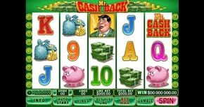 Cashback Slot View