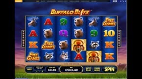 Buffalo Blitz Slot View
